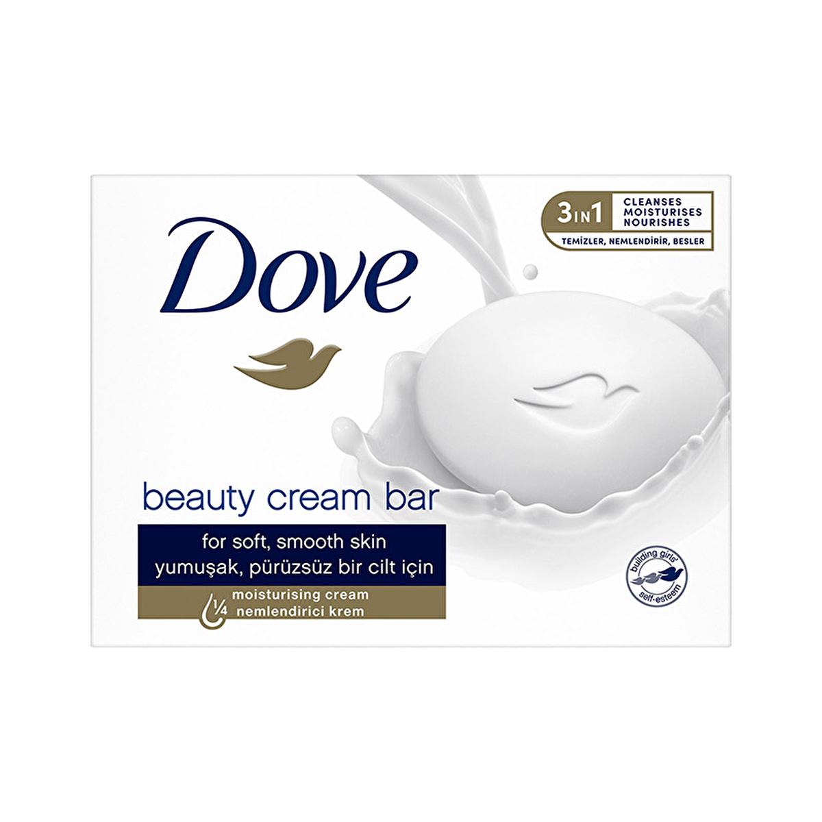 Dove Original Cream Bar Soap: Gentle, Moisturizing, & Sulfate-Free - Face, Hand & Body Cleanser - Dermatologist Recommended