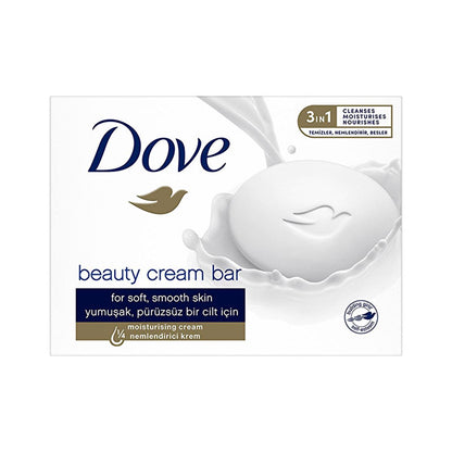 Dove Original Cream Bar Soap: Gentle, Moisturizing, & Sulfate-Free - Face, Hand & Body Cleanser - Dermatologist Recommended