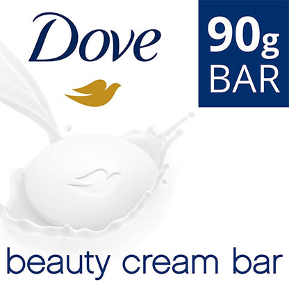 Dove Original Cream Bar Soap: Gentle, Moisturizing, & Sulfate-Free - Face, Hand & Body Cleanser - Dermatologist Recommended